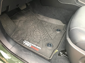 Floormat in 2020 Toyota Tacoma TRD PRO