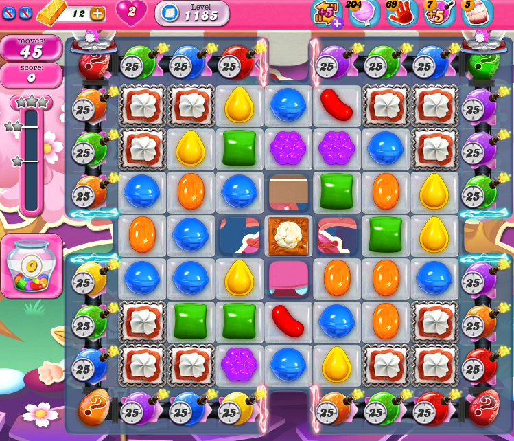 Candy Crush Saga 1185