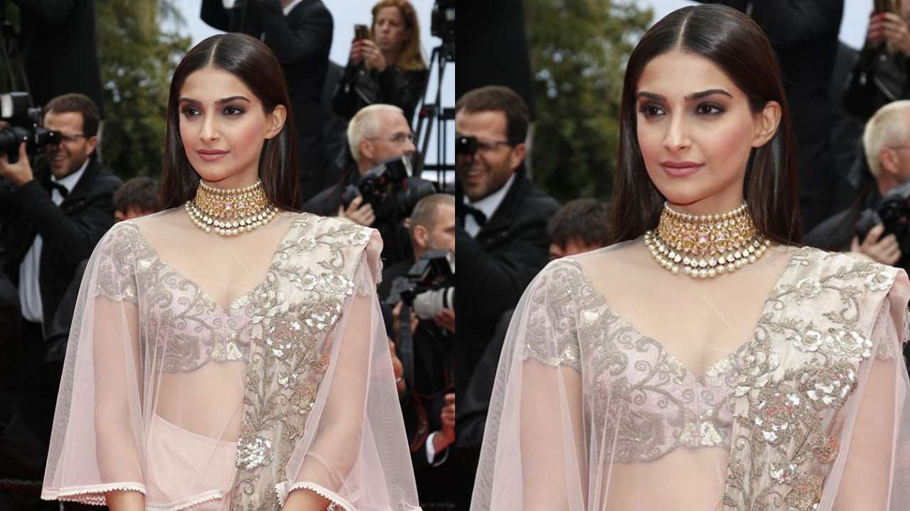 Cannes 2022: Aishwarya Rai Bachchan,Sonam Kapoor, Deepika Padukone,Kangana Ranaut, others who walked red carpet in stunning look sarees