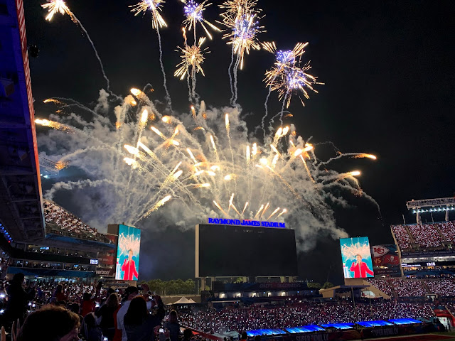 half time show fireworks