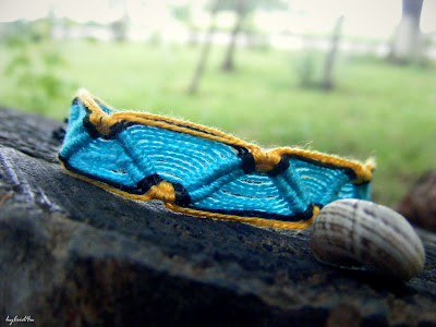 peruvian bracelet turquoise yellow black