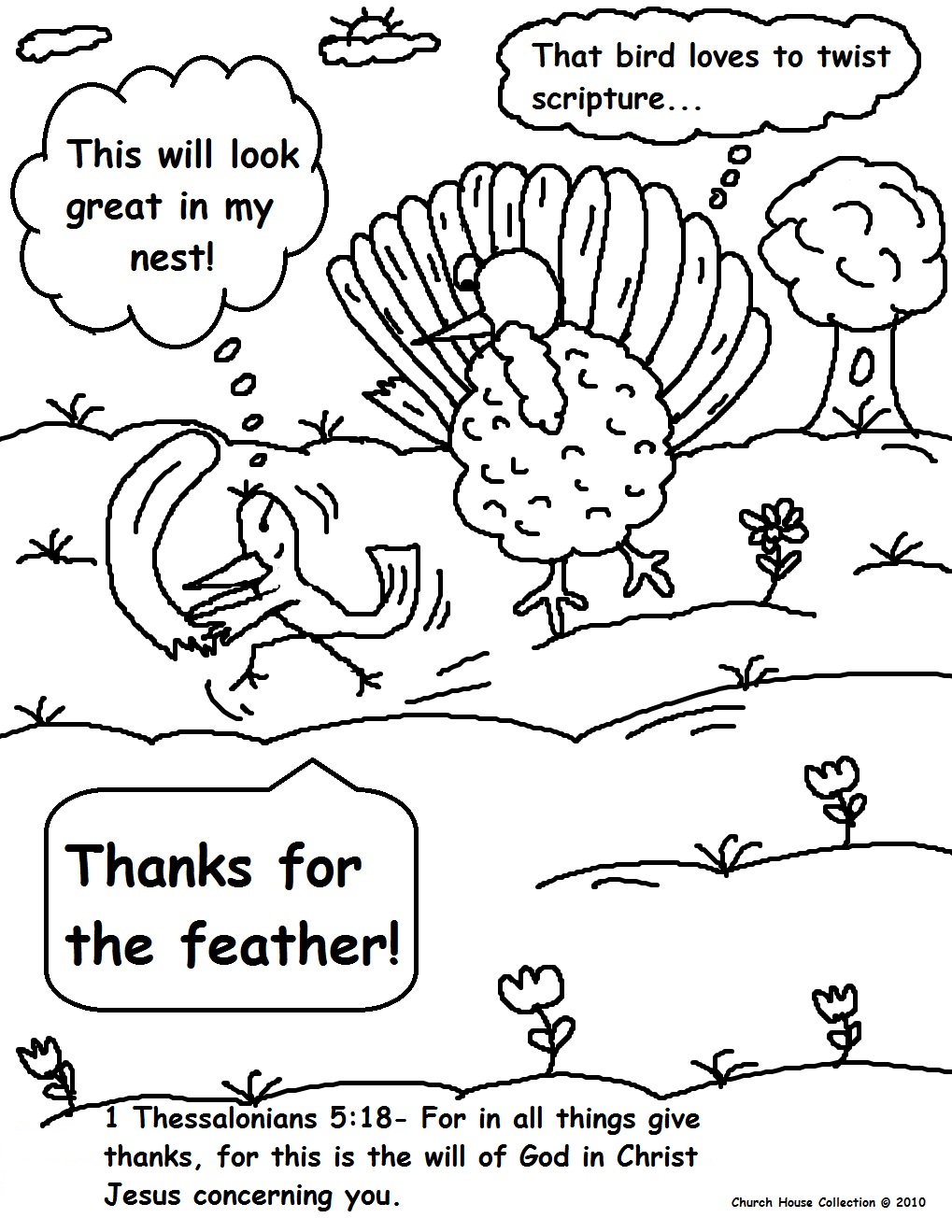 Time to break the Turkey & Thanksgiving Coloring Pages out Use these printable coloring sheets for Sunday School Children s Church or just for fun with