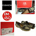 COACH Women's Fortunata Signature C Jacquard Loafers (Khaki/Brown) ~ CLEARANCE STOCK!!