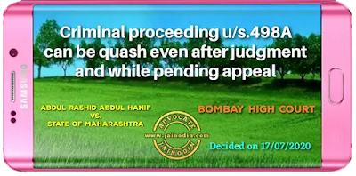 Criminal proceeding can be quash even after judgment and while pending appeal