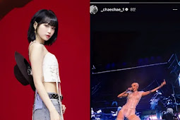 Chaewon posts and deletes clip of Doja Cat giving the middle finger !