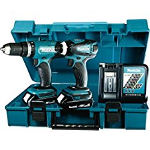 Makita -DLX2020Y Set de destornilladores eléctricos a batería 18 V