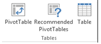 Icon PivotTable