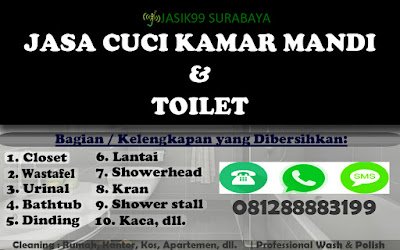 Jasa Cuci Kamar Mandi & Toilet Surabaya