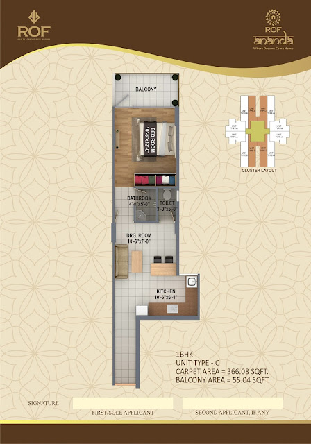 ROF Ananda Sector 95 Gurgaon floor Plan