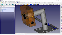 chaise moteur open 5.00 freecad open 5.00