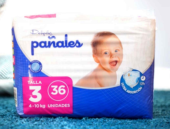 Pañales Deliplus Talla 3 en Mercadona