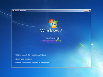 Panduan Cara Instal Windows 7 step 4