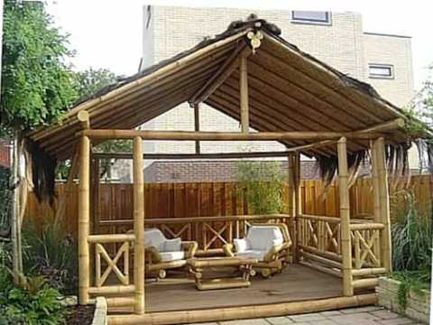  Gambar  Desain Rumah Bambu  2 Lantai  Rumah En