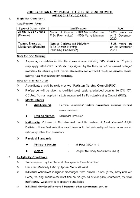  Pakistan-armed-forces-nursing-service-afns-jobs-august-2020