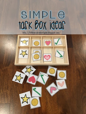 Task Box Ideas for Special Education