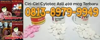 Berikut adalah beberapa karakteristik utama dari Obat Penggugur Kandungan Cytotec asli dengan dosis 400 mg dan kemasan botol
