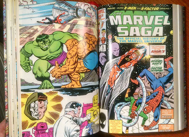 MARVEL SAGA Custom Bound Comics Bind 