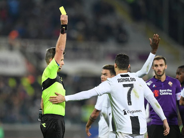 Ronaldo Vs Fiorentina: Cetak Gol, Kartu Kuning, dan Diganti