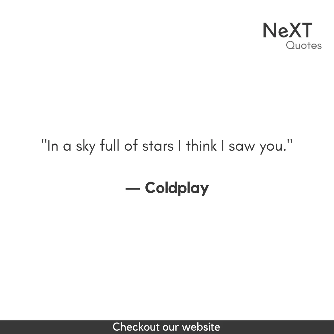 Coldplay Quotes