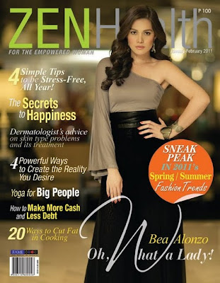 Bea Alonzo - Zen Health Magazine 2011