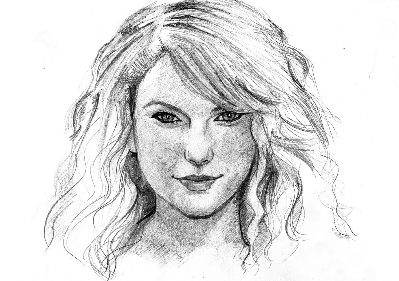 84 Gambar Sketsa Wajah Taylor Swift Gudangsket