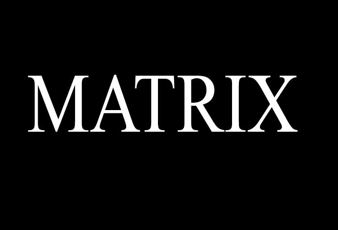 Matrix style text effect - background - add text