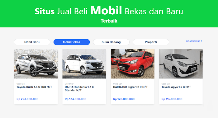  Cari  Mobil  Bekas  Yang Murah  dan Terpercaya di Seva Aja