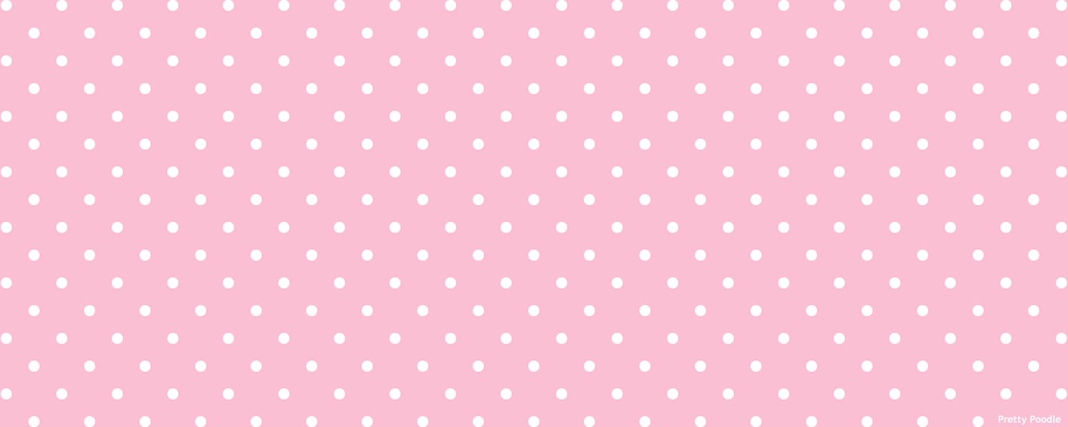 ツイッター ヘッダー ピンク プリティプードル Cute Patterns