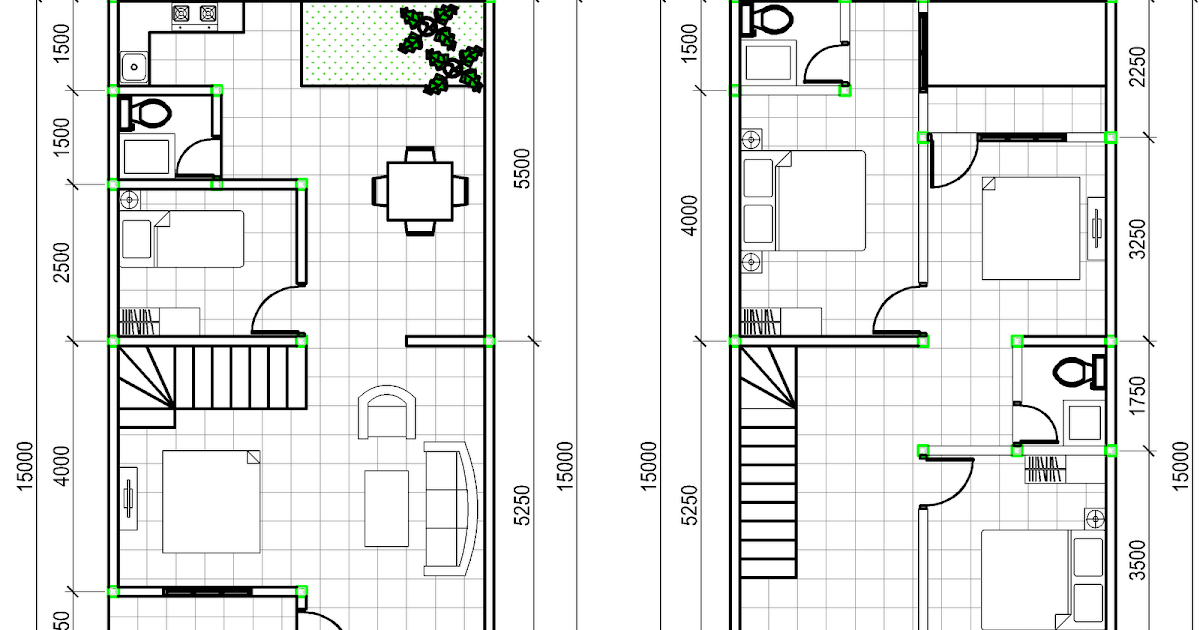 Desain Rumah Sederhana  Minimalis  2 Lantai  1 Lantai 