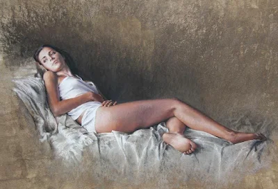 Figurative painting Nathalie Picoulet