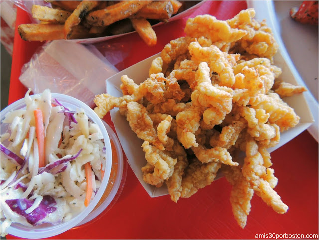 Fried Clam Strips, Maine