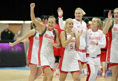 Belarus women FIBA 2010 squad