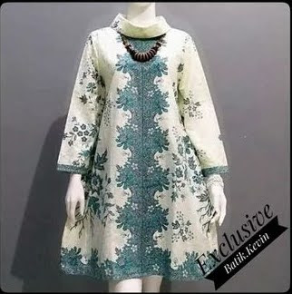 baju batik wanita ukuran jumbo