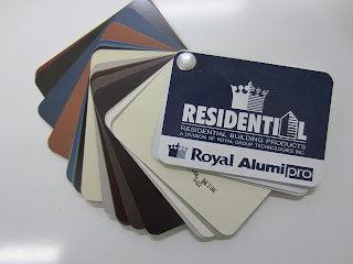 Residential Royal aluminum colours