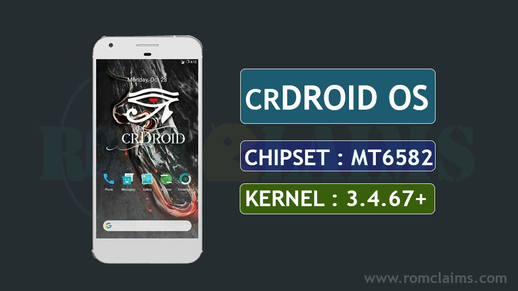 [MT6582] [7.1.2] crDdroid  OS v3.8.4 N Rom For MT6582 || Kernel 3.4.67+ KK