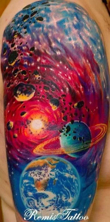 tatuajes del espacio