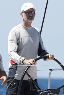 King Felipe VI of Spain competes in sailing regatta
