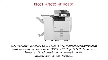 RICOH AFICIO MP 4002 SP
