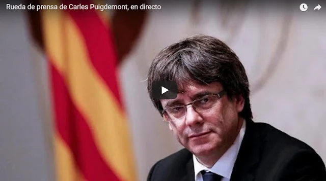 Puigdemont asegura que no habrá elecciones en Cataluña