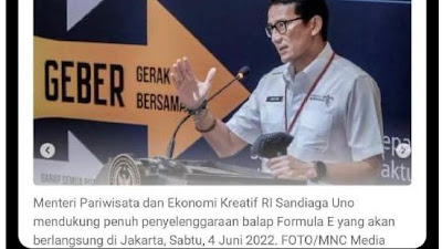 Sudah Telat Mas Menteri...!! Diundang Baru Mau Datang, Gitu Ngaku Mendukung Pariwisata