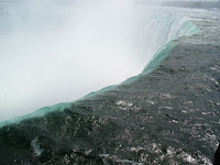 Niagara's edge. 