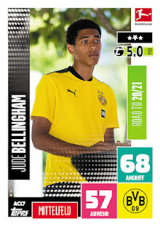 Topps Match Attax Bundesliga 2020-2021 Borussia Dortmund Set