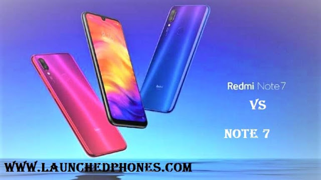 Xiaomi Redmi Note 7 vs 7 Pro