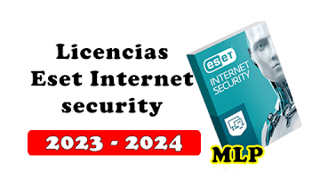 Licencias Eset Internet Security 2024