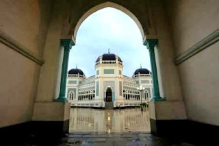 Masjid Raya Medan (Tempat Wisata Di Medan, Sumatera Utara) 6