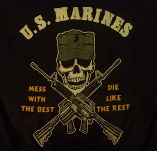 US marines mess with the Best Die Like the Rest