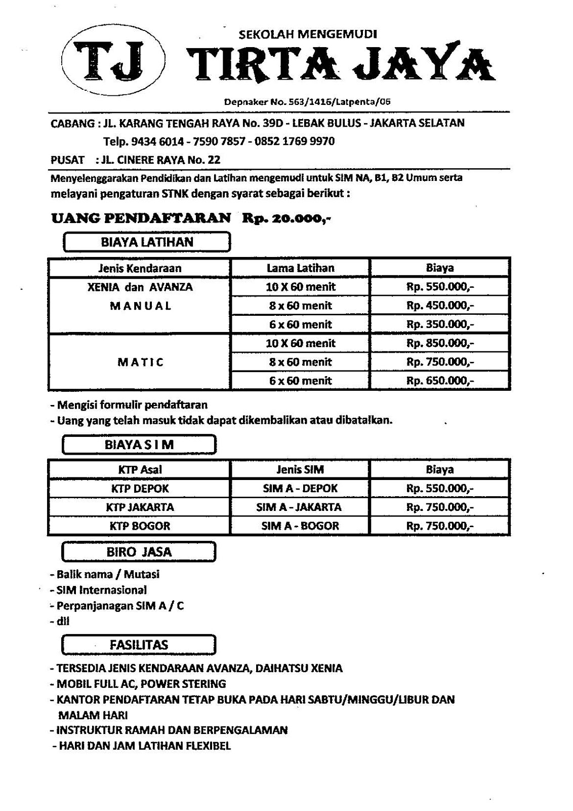 Harga Belajar Setir Mobil 085706012354 Gambar Foto Terbaru