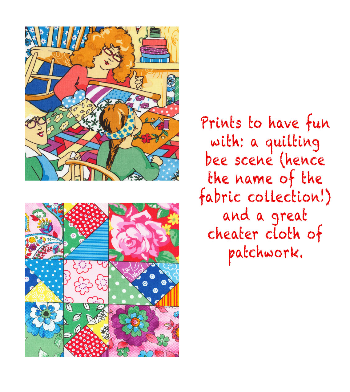 Inspired by Fabric: Quilting Bee