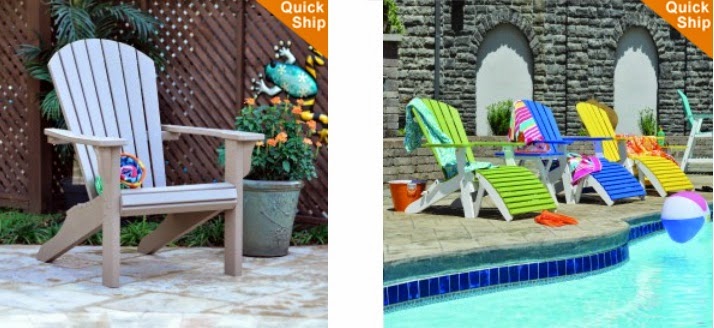 Premium Poly Patios: Polywood Furniture Adirondack Chair ...