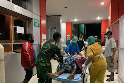 Satgas Perbatasan di Mosso dan Bea Cukai Jayapura Evakuasi Wanita Alami Pendarahan Akibat Hamil